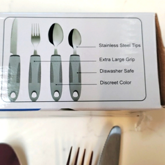 Adaptive utensils Special supplies for people with special needs. - Picture 3 of 6